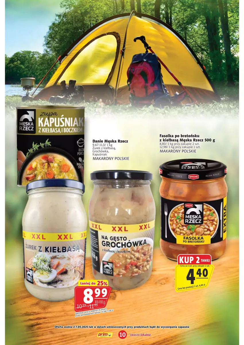 Gazetka promocyjna Prim Market - ważna 02.05 do 07.05.2025 - strona 10 - produkty: Fa, Groch, Makaron