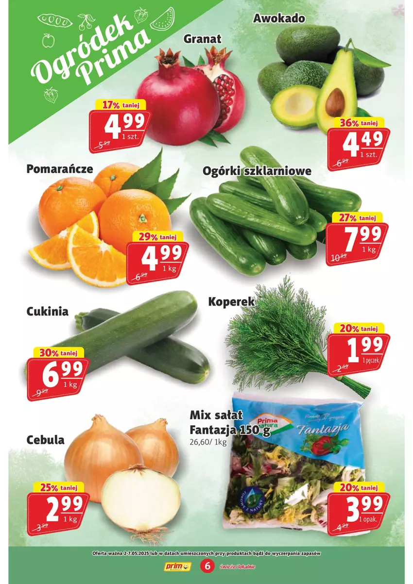 Gazetka promocyjna Prim Market - ważna 02.05 do 07.05.2025 - strona 6 - produkty: Cebula, Gra, Granat