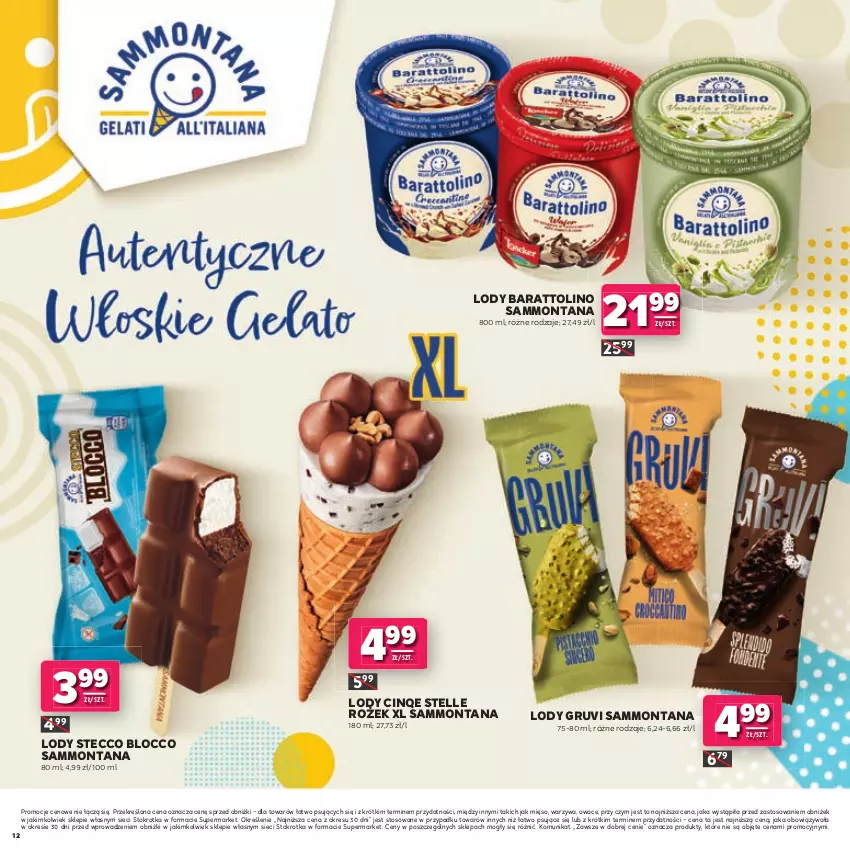 Gazetka promocyjna Stokrotka - Katalog Łap Okazje! - ważna 02.07 do 15.07.2026 - strona 12 - produkty: Lody, Mięso, Owoce, Warzywa