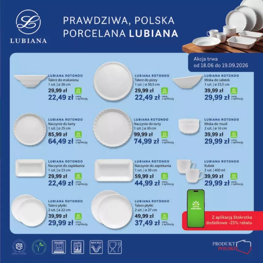 Gazetka promocyjna Stokrotka - Katalog Łap Okazje! - ważna 02.07 do 15.07.2026 - strona 37 - produkty: Kubek, LANA, Makaron, Miska, Mus, Por, Sałat, Talerz