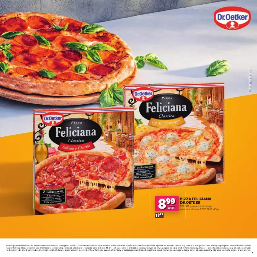 Gazetka promocyjna Stokrotka - Katalog Łap Okazje! - ważna 02.07 do 15.07.2026 - strona 9 - produkty: Feliciana, Maggi, Mięso, Owoce, Pizza, Warzywa