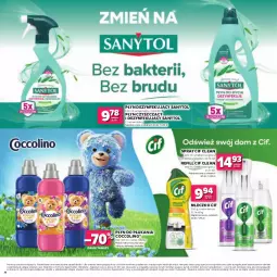 Gazetka promocyjna Stokrotka - Katalog Łap Okazje! - Gazetka - ważna od 15.07 do 15.07.2026 - strona 36 - produkty: Warzywa, Gra, Cif, Coccolino, Mleczko, Płyn do płukania, Owoce, Sanytol, Mięso