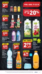 Gazetka promocyjna Aldi - Pełny katalog - Gazetka - ważna od 22.10 do 22.10.2022 - strona 17 - produkty: Sok pomarańczowy, Sos, Sok, Pur, Mus, Inka, Róża, Dzika róża, Syrop, Szyna, Woda mineralna, Woda, Mango, Napój, Magnez, Hortex