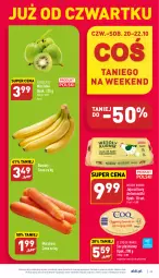 Gazetka promocyjna Aldi - Pełny katalog - Gazetka - ważna od 22.10 do 22.10.2022 - strona 23 - produkty: Banany, Ser, Gin, Jaja, Kiwi, Ser pleśniowy