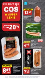 Gazetka promocyjna Aldi - Pełny katalog - Gazetka - ważna od 22.10 do 22.10.2022 - strona 6 - produkty: Ser, Kiełbaski śląskie, Kiełbasa szynkowa, Lodówka, Kiełbasa głogowska, Kiełbasa