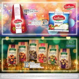 Gazetka promocyjna Stokrotka - Katalog Sylwester - Gazetka - ważna od 10.01 do 10.01.2024 - strona 37 - produkty: Mozzarella, Warzywa, Ser, Gra, Galbani, Owoce, Bruschette, Mięso