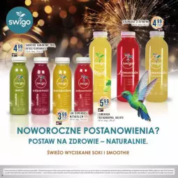 Gazetka promocyjna Stokrotka - Katalog Sylwester - Gazetka - ważna od 10.01 do 10.01.2024 - strona 38 - produkty: Warzywa, Sok, Por, Lemoniada, Smoothie, Owoce, Mięso