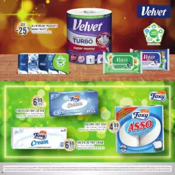 Gazetka promocyjna Stokrotka - Katalog Sylwester - Gazetka - ważna od 10.01 do 10.01.2024 - strona 48 - produkty: Warzywa, Velvet, Ręcznik, Rolki, Chusteczki, Foxy, Owoce, Mięso