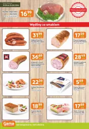 Gazetka promocyjna Gama - Gazetka Gama - Gazetka - ważna od 01.10 do 01.10.2024 - strona 2 - produkty: Piec, Ser, Gra, Szynka wieprzowa, Madej Wróbel, Pasztet, Szynka, Przysmaki, Gala, Kiełbasa