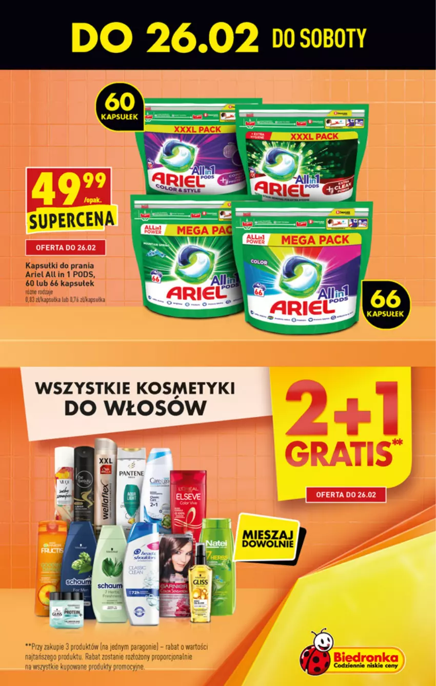 Gazetka promocyjna Biedronka - W tym tygodniu - ważna 24.02 do 02.03.2022 - strona 11 - produkty: Ariel, Por