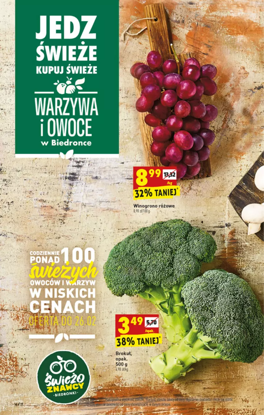 Gazetka promocyjna Biedronka - W tym tygodniu - ważna 24.02 do 02.03.2022 - strona 16 - produkty: Fa, Mafia, Por, Warzywa, Wino