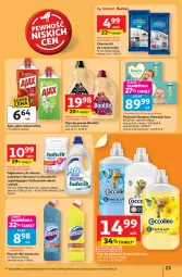 Gazetka promocyjna Auchan - Pewność niskich cen Hipermarket - Gazetka - ważna od 30.07 do 30.07.2025 - strona 23 - produkty: Płyn do prania, Ludwik, Domestos, Ajax, Pampers, Odplamiacz, Woolite, Chusteczki, Płyn do wc, Fa