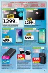 Gazetka promocyjna Auchan - Pewność niskich cen Hipermarket - Gazetka - ważna od 30.07 do 30.07.2025 - strona 33 - produkty: LED TV, Top, Acer, Amol, Głośnik, Mikrofon, Power audio, Kamera, Bateria, Samsung, Powerbank, Gala, PLATINET, Smart tv, Smartfon, Akumulator