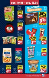 Gazetka promocyjna Aldi - Pełna oferta - Gazetka - ważna od 15.06 do 15.06.2024 - strona 11 - produkty: Lubella, Makaron, Mus, Gra, Borówka, Bell, Klej, Snickers, Lody, Oranżada, Hellena, Podravka, Kubuś, Bella, Vegeta, Knorr