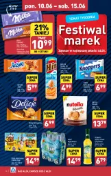 Gazetka promocyjna Aldi - Pełna oferta - Gazetka - ważna od 15.06 do 15.06.2024 - strona 14 - produkty: Goplana, Nutella, Jeżyki, LANA, Czekolada, Syrop, Delicje, Baton, Knoppers, Kubuś, Napój niegazowany, Napój, Herbapol, Milka, Kokos