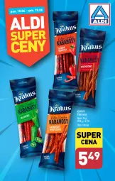 Gazetka promocyjna Aldi - Pełna oferta - Gazetka - ważna od 15.06 do 15.06.2024 - strona 35 - produkty: Krakus, Kabanos