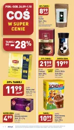 Gazetka promocyjna Aldi - Pełny katalog - Gazetka - ważna od 01.10 do 01.10.2022 - strona 8 - produkty: Tchibo, Kawa rozpuszczalna, Cukier, Ksylitol, Kawa mielona, Kawa, Herbata czarna, Lack, Lipton, Teekanne, Herbata, Kakao, Napój