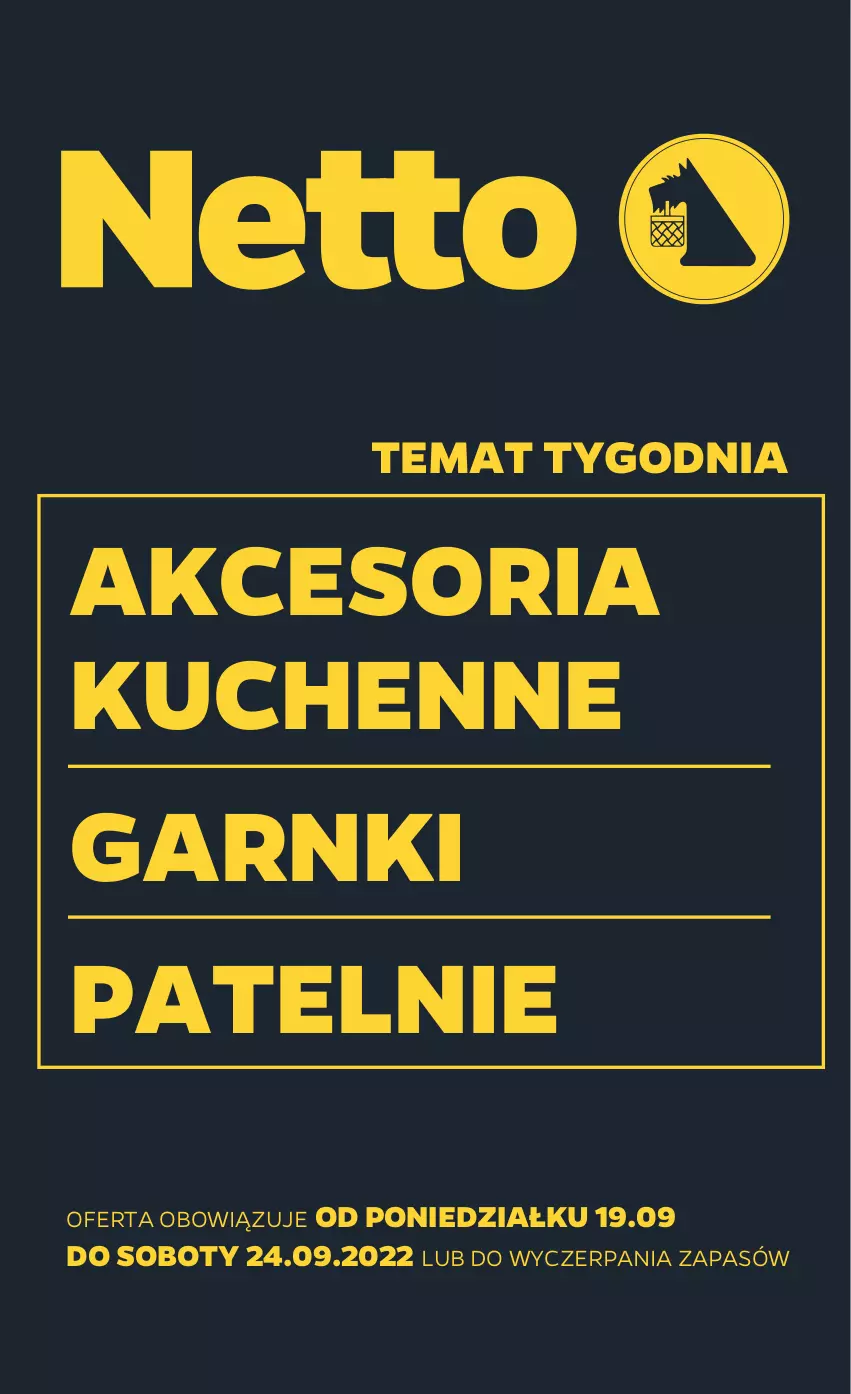 Gazetka promocyjna Netto - Akcesoria i dodatki - ważna 19.09 do 24.09.2022 - strona 1