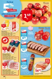 Gazetka promocyjna Auchan - Odkryj z nami regionalne smaki Hipermarkety - Gazetka - ważna od 15.09 do 15.09.2021 - strona 16 - produkty: Sałatka, Sałat, Kabanos, Surimi, Jabłka