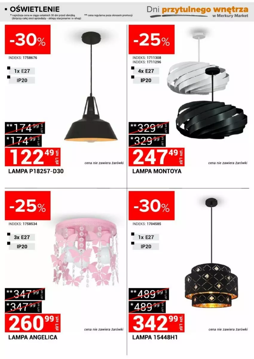 Gazetka promocyjna Merkury Market - ważna 16.11 do 24.11.2024 - strona 17 - produkty: Lampa