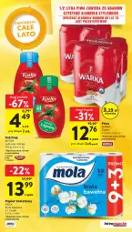 Gazetka promocyjna Intermarche - Gazetka Intermarche - Gazetka - ważna od 30.08 do 30.08.2023 - strona 6 - produkty: Piwo, Ketchup, Papier, Warka, Papier toaletowy, Wełna, Rolki, Mola, Kotlin