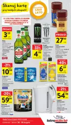 Gazetka promocyjna Intermarche - Gazetka Intermarche - Gazetka - ważna od 30.08 do 30.08.2023 - strona 8 - produkty: Piwo, Kawa rozpuszczalna, Por, BIC, Finish, Czajnik elektryczny, Czajnik, Kawa, Perła, Always, Podpaski, Mocca Fix Gold, Zmywarki, Woseba, Napój
