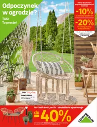 Gazetka promocyjna Leroy Merlin - Gazetka Leroy Merlin - Gazetka - ważna od 31.05 do 31.05.2022 - strona 1 - produkty: Gra, Szyny, Fotel