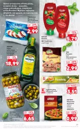 Gazetka promocyjna Kaufland - OFERTA TYGODNIA - Gazetka - ważna od 09.02 do 09.02.2022 - strona 29 - produkty: Mozzarella, Piec, Ketchup, Oliwki zielone, Prymat, Gin, Gra, Oliwki, Rama, Spód do pizzy, Pizza, Kotlin, Monini, Przyprawa do potraw