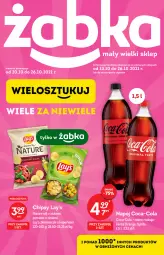 Gazetka promocyjna Żabka - Gazetka - ważna od 26.10 do 26.10.2021 - strona 1 - produkty: Sól, Chipsy, Coca-Cola, Fanta, Sprite, Lay’s, Napój, Fa