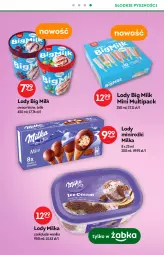 Gazetka promocyjna Żabka - Gazetka - ważna od 26.10 do 26.10.2021 - strona 35 - produkty: Big Milk, Lody, Czekolada, Owoce, Milka