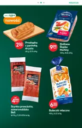 Gazetka promocyjna Żabka - Gazetka - ważna od 26.10 do 26.10.2021 - strona 37 - produkty: Bell, Prosciutto, Bułeczki, Szynka, Morliny, Bułeczki mleczne, Kiełbasa, Kiełbasa śląska