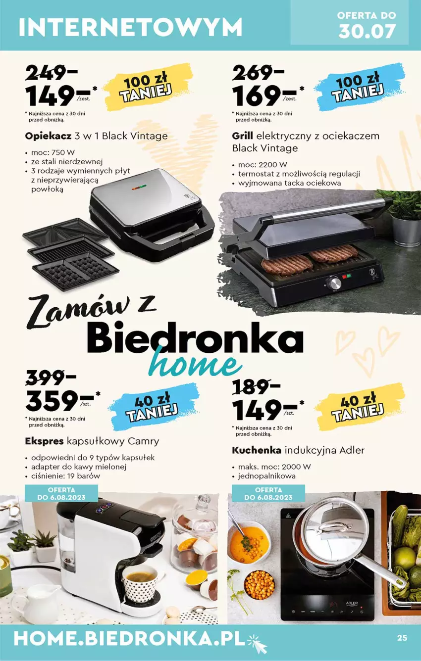 Gazetka promocyjna Biedronka - ważna 24.07 do 05.08.2023 - strona 25 - produkty: Grill, Lack, Ociekacz, Termos