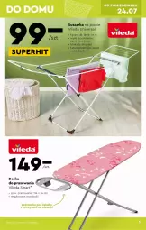 Gazetka promocyjna Biedronka - Gazetka - ważna od 05.08 do 05.08.2023 - strona 5 - produkty: Sok, Por, Deska do prasowania, Vileda, Mola, Suszarka, Suszarka na pranie, Fa
