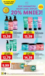 Gazetka promocyjna Lidl - GAZETKA - Gazetka - ważna od 02.07 do 02.07.2022 - strona 40 - produkty: Ser, Rum, Por, Tampony, Maska do włosów, Serum, Szampon, Peeling, Odżywka, Maska, O.B.