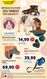 Gazetka promocyjna Lidl - GAZETKA - Gazetka - ważna od 02.07 do 02.07.2022 - strona 46 - produkty: Rama, Szczotka, Tran, Zabawka, Kamizelka, Smycz, Miska