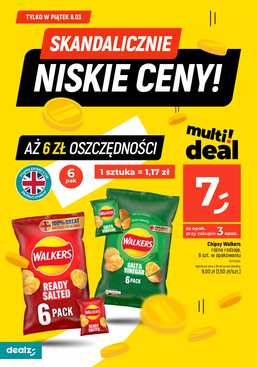Gazetka promocyjna Dealz - MEGACEN dla domu! - ważna 07.03 do 31.03.2024 - strona 4 - produkty: Chipsy, Domestos