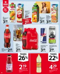 Gazetka promocyjna Selgros - Oferta spożywcza - Gazetka - ważna od 04.05 do 04.05.2022 - strona 18 - produkty: Sok pomarańczowy, Sok, Napój energetyczny, Red Bull, Coca-Cola, Napoje, Fortuna, Sok jabłkowy, Schweppes, Tymbark, Smoothie, Oshee, Napój, Nektar, Hortex