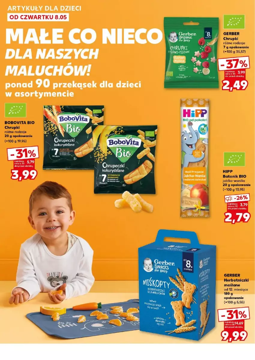 Gazetka promocyjna Kaufland - ważna 10.05 do 10.05.2025 - strona 10 - produkty: Baton, BoboVita, Chrupki, Fa, Gerber, HiPP, Tonik