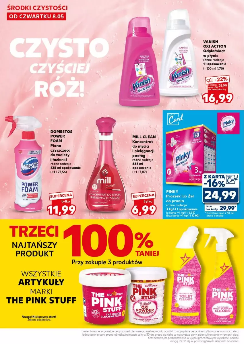 Gazetka promocyjna Kaufland - ważna 10.05 do 10.05.2025 - strona 13 - produkty: Domestos, Fa, Odplamiacz, Vanish, Waga