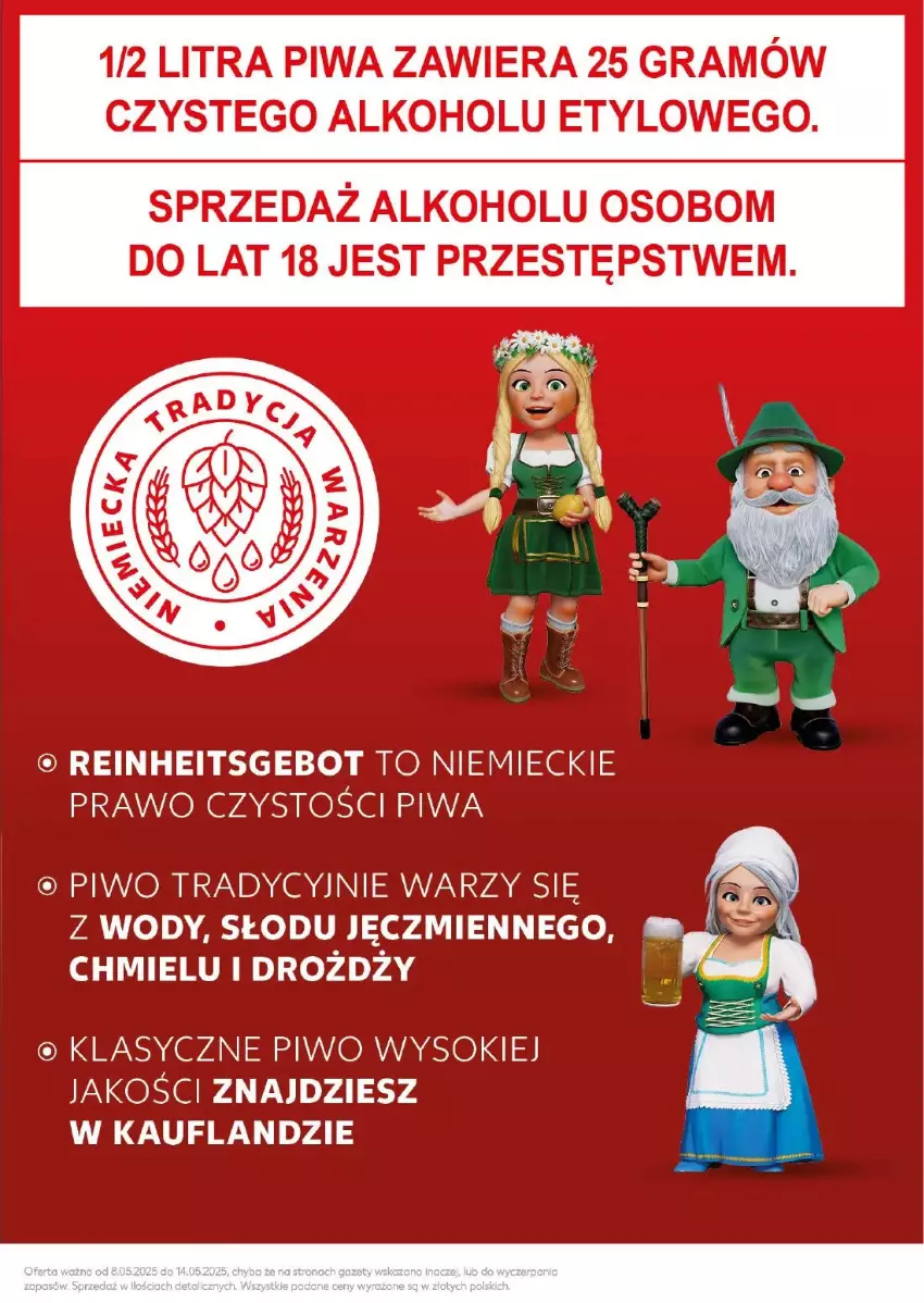 Gazetka promocyjna Kaufland - ważna 10.05 do 10.05.2025 - strona 5 - produkty: Gra, Piwa, Piwo, Sok
