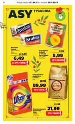 Gazetka promocyjna Netto - Artykuły spożywcze - Gazetka - ważna od 19.11 do 19.11.2022 - strona 2 - produkty: Krakus, Ser, Kawa ziarnista, Proszek do prania, Kawa, Vizir, Syrop, Brzoskwinie, Lavazza
