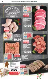 Gazetka promocyjna Netto - Artykuły spożywcze - Gazetka - ważna od 19.11 do 19.11.2022 - strona 6 - produkty: Kurczak, Mięso mielone, Schab wieprzowy, Kiełbasa biała, Mięso na gulasz, Kiełbasa, Mięso