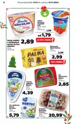 Gazetka promocyjna Netto - Artykuły spożywcze - Gazetka - ważna od 19.11 do 19.11.2022 - strona 8 - produkty: Serek wiejski, Ser, Twaróg, Jogurt owocowy, Zott, Bell, Jogurt, Ricotta, Palma, Sałat, Serek, Margaryna, Krajanka śledziowa, NaTurek, Twaróg półtłusty, Bella, Gouda, Jogobella, Almette