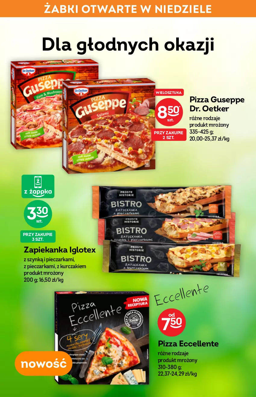 Gazetka promocyjna Żabka - ważna 09.02 do 15.02.2022 - strona 32 - produkty: Dr. Oetker, Herbata, Kawa, Kurczak, Piec, Pieczarka, Pizza, Zapiekanka