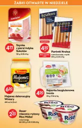 Gazetka promocyjna Żabka - Gazetka - ważna od 15.02 do 15.02.2022 - strona 26 - produkty: Kurczak, Majonez, Krakus, Sok, Ser, Ryż, Sokołów, Parówki, Winiary, Kajzerka, Szynka, Müller, Deser