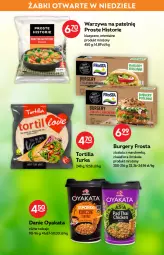Gazetka promocyjna Żabka - Gazetka - ważna od 15.02 do 15.02.2022 - strona 33 - produkty: Kalafior, Warzywa, Frosta, Kawa, Tortilla, Burger, Herbata