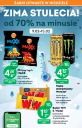 Gazetka promocyjna Żabka - Gazetka - ważna od 15.02 do 15.02.2022 - strona 4 - produkty: Napój energetyczny, Chipsy, Baton, E. Wedel, Lay’s, Napój
