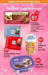 Gazetka promocyjna Żabka - Gazetka - ważna od 15.02 do 15.02.2022 - strona 40 - produkty: Ser, Por, Lody, Sport, Czekolada, Ritter Sport, Milka