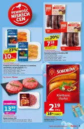 Gazetka promocyjna Auchan - Te URODZINY są NAJ Moje - Gazetka - ważna od 29.04 do 29.04.2025 - strona 7 - produkty: Kurczak, Sok, Sokołów, Polędwiczki z kurczaka, Burger, Morliny, Kaszanka, Grill, Kasza, Kiełbasa, Kiełbasa śląska