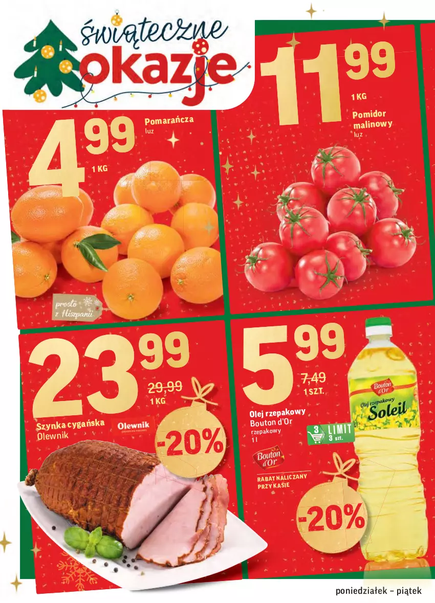 Gazetka promocyjna Intermarche - Boże narodzenie - ważna 20.12 do 24.12.2021 - strona 12 - produkty: Olej, Olewnik